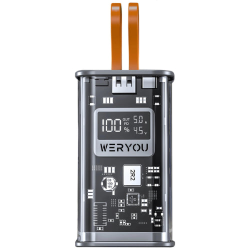 WERYOU Power Bank 20,000 mAh with 22.5W Fast Charger & 4 Charging Ports