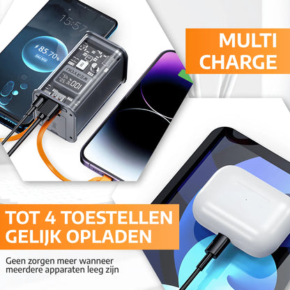 WERYOU Power Bank 20,000 mAh with 22.5W Fast Charger &amp; 4 Charging Ports